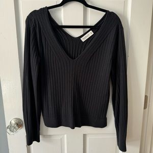 Abercrombie & Fitch Sweater - Soft Collection/ Black - Size M